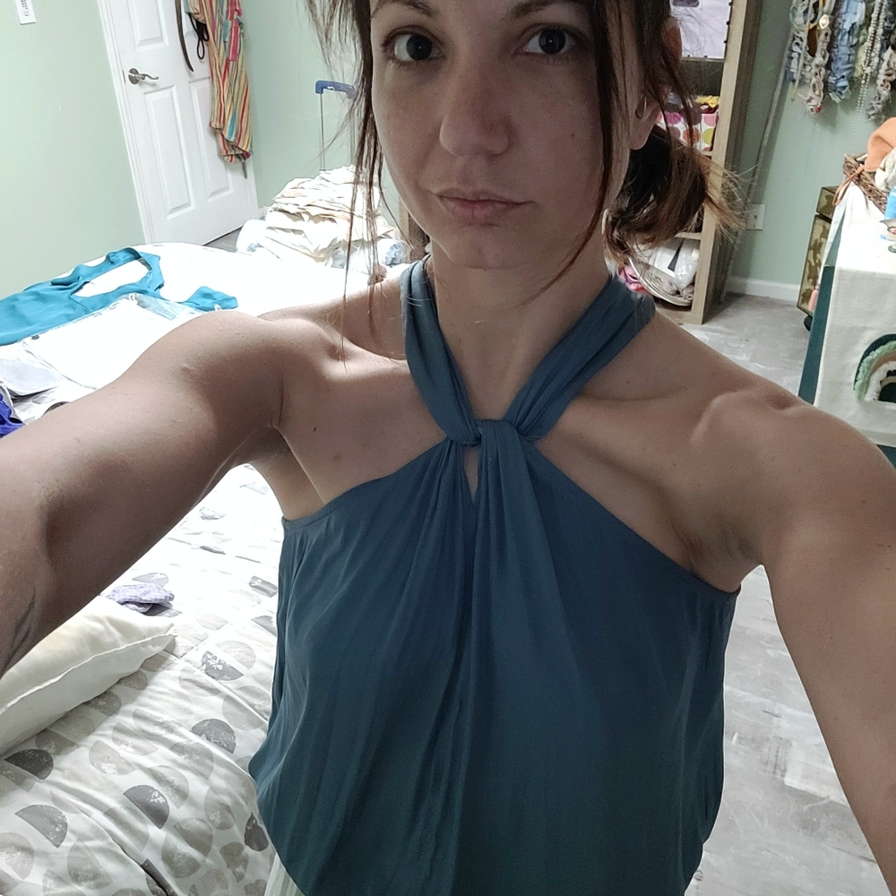 Loft halter top